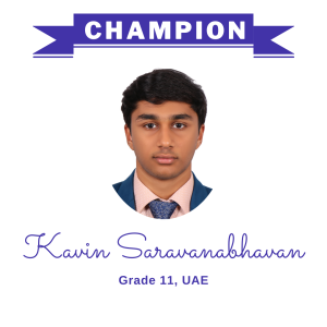 Champion June 2024 - Kavin Saravanabhavan