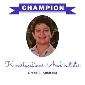 Champion June 2024 - Konstantinos Andreatidis