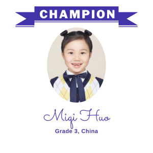 Champion June 2024 - Miqi Huo