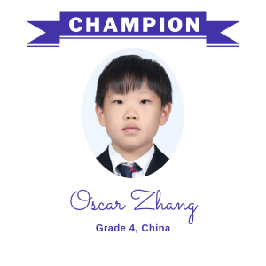 Champion June 2024 - Oscar Zhang