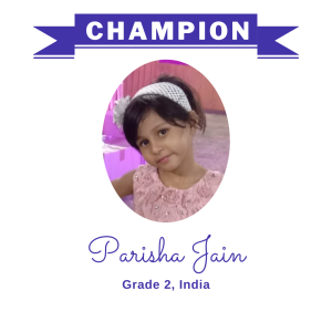 Champion June 2024 - Parisha Jain