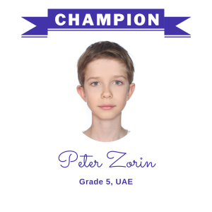 Champion June 2024 - Peter Zorin