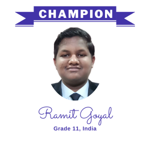 Champion June 2024 - Ramit Goyal