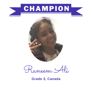 Champion June 2024 - Raneem Ali