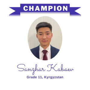 Champion June 2024 - Sanzhar Kabaev