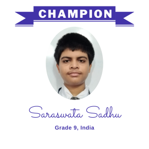 Champion June 2024 - Saraswata Sadhu