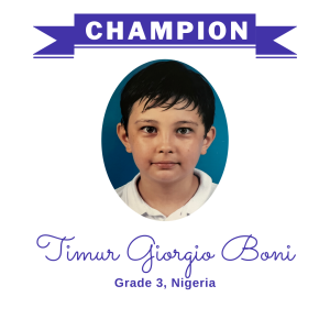 Champion June 2024 - Timur Giorgio Boni