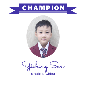 Champion June 2024 - Yicheng Sun