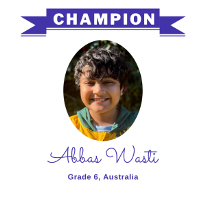 Champion June 2025 - Abbas Wasti