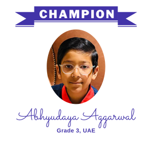 Champion June 2025 - Abhyudaya Aggarwal