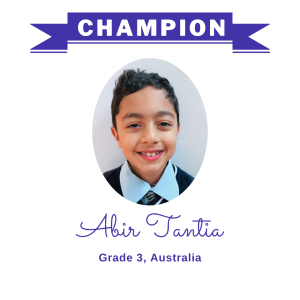 Champion June 2025 - Abir Tantia