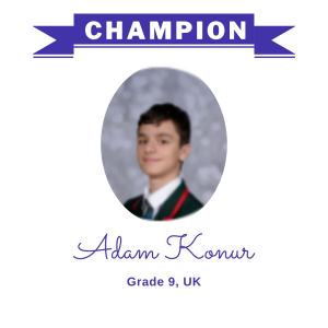 Champion June 2025 - Adam Konur