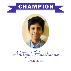 Champion June 2025 - Aditya Hariharan