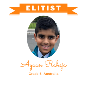 Elitist June 2025 - Ayaan Raheja