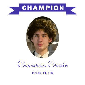 Champion June 2025 - Cameron Crorie