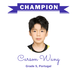 Champion June 2025 - Carson Wang