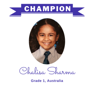 Champion June 2025 - Chalisa Sharma