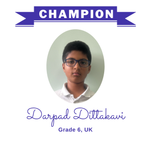 Champion June 2025 - Darpad Dittakavi