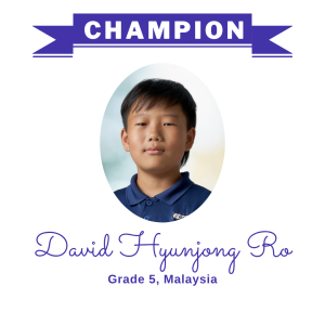 Champion June 2025 - David Hyunjong Ro