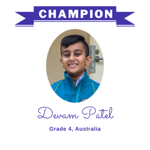 Champion June 2025 - Devam Patel
