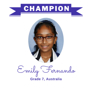 Champion June 2025 - Emily Fernando