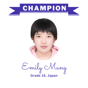 Champion June 2025 - Emily Mang