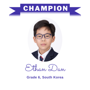 Champion June 2025 - Ethan Dan