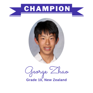 Champion June 2025 - George Zhao