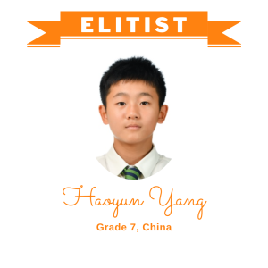Elitist June 2025 - Haoyun Yang