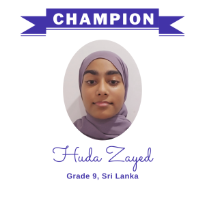 Champion June 2025 - Huda Zayed