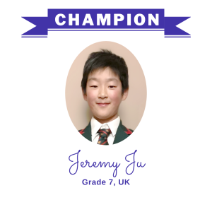 Champion June 2025 - Jeremy Ju