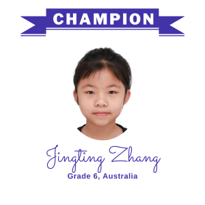 Champion June 2025 - Jingting Zhang