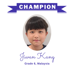 Champion June 2025 - Jiwan Kang
