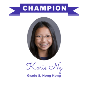 Champion June 2025 - Karis Ng