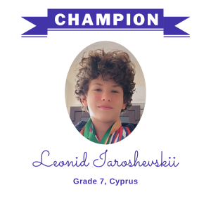 Champion June 2025 - Leonid Iaroshevskii