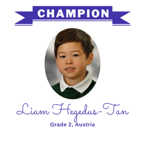 Champion June 2025 - Liam Hegedus-Tan
