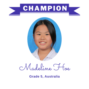 Champion June 2025 - Madeline Hoe