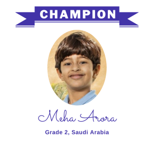 Champion June 2025 - Meha Arora