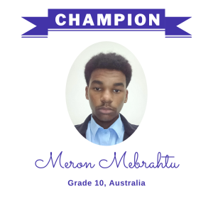 Champion June 2025 - Meron Mebrahtu