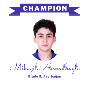 Champion June 2025 - Mikayil Ahmadbayli