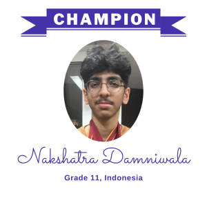 Champion June 2025 - Nakshatra Damniwala