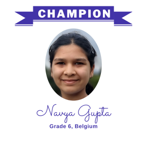 Champion June 2025 - Navya Gupta