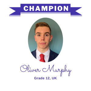 Champion June 2025 - Oliver Murphy