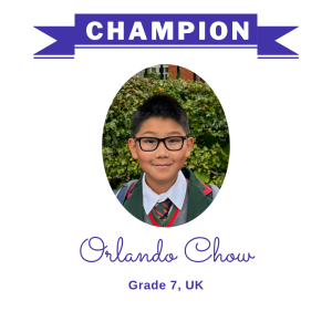 Champion June 2025 - Orlando Chow