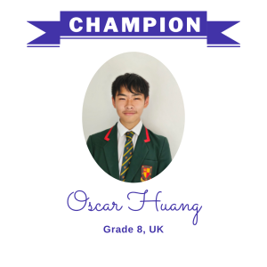 Champion June 2025 - Oscar Huang