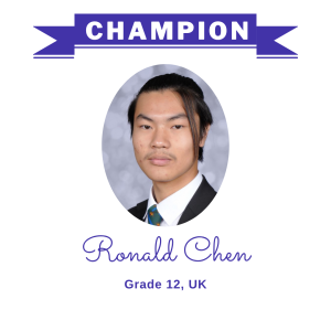 Champion June 2025 - Ronald Chen