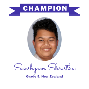 Champion June 2025 - Sakshyam Shrestha