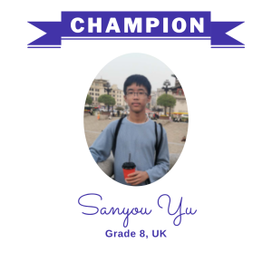Champion June 2025 - Sanyou Yu