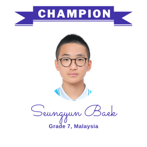Champion June 2025 - Seungyun Baek