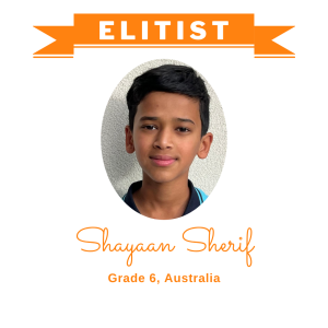Elitist June 2025 - Shayaan Sherif